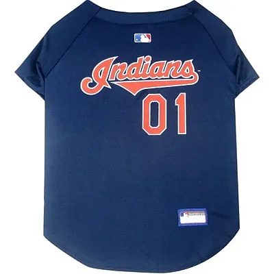 Pets First Cleveland Indians Pet Jersey - XXL