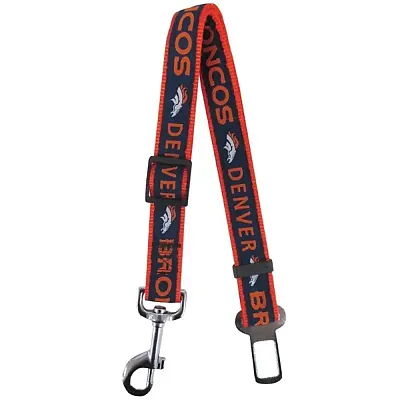 Pets First Denver Broncos Pet Seat Belt Restraint