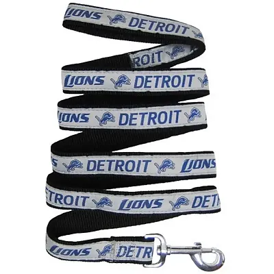 Pets First Detroit Lions Pet Leash by Pets First - Large