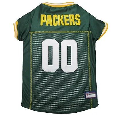 Pets First Green Bay Packers Premium Pet Jersey - Small