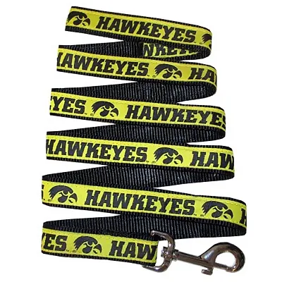 Pets First Iowa Hawkeyes Pet Leash by Pets First - Medium