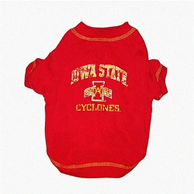 Pets First Iowa State Dog Tee Shirt - Large