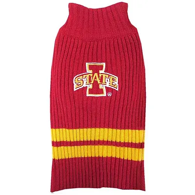 Pets First Iowa State Dog Sweater - X-Small