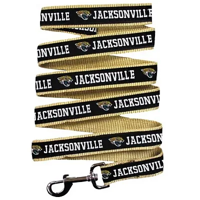 Pets First Jacksonville Jaguars Pet Leash by Pets First - Medium