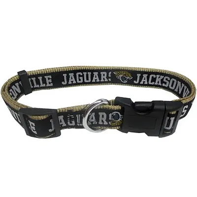 Pets First Jacksonville Jaguars Pet Collar by Pets First - Medium