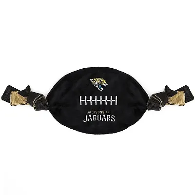 Pets First Jacksonville Jaguars Flattie Crinkle Football