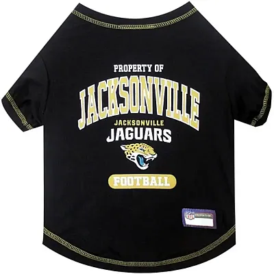 Pets First Jacksonville Jaguars Pet T-Shirt - Large
