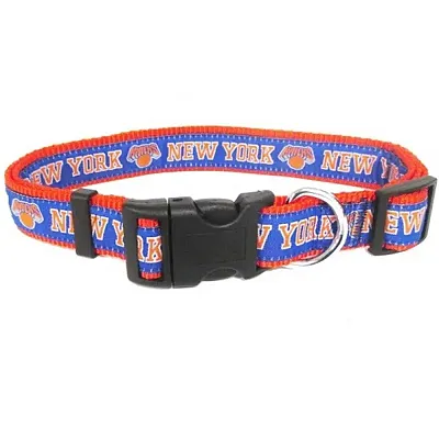 Pets First New York Knicks Pet Collar by Pets First - Small