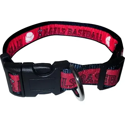 Pets First Los Angeles Angels Pet Collar by Pets First - Small