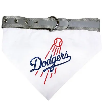 Pets First Los Angeles Dodgers Pet Collar Bandana - Large