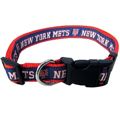 Pets First New York Mets Pet Collar by Pets First - XL