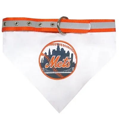 Pets First New York Mets Pet Collar Bandana - Small