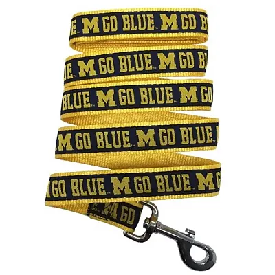 Pets First Michigan Wolverines Pet Leash by Pets First - Medium