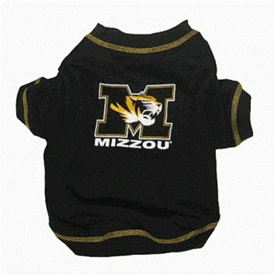 Pets First Missouri Tigers Dog Tee Shirt - Small