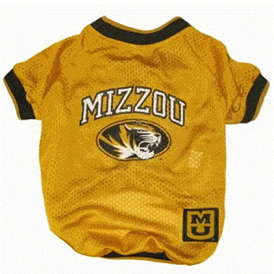 Pets First Missouri Tigers Dog Jersey - X-Small
