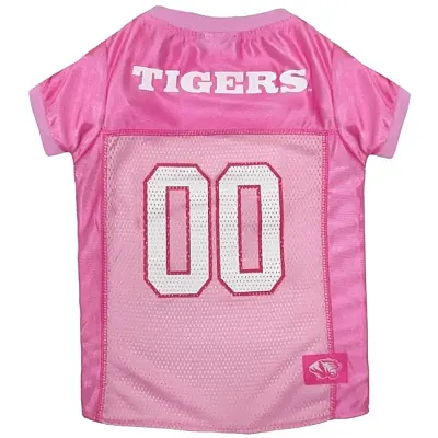 Pets First Missouri Tigers Pink Pet Jersey - Medium