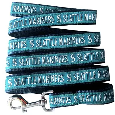 Pets First Seattle Mariners Pet Leash by Pets First - Large