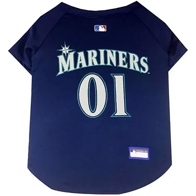 Pets First Seattle Mariners Pet Jersey - X-Small