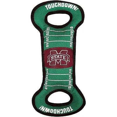 Pets First Mississippi State Bulldogs Field Pull Pet Toy