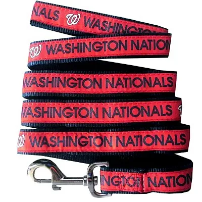 Pets First Washington Nationals Pet Leash by Pets First - Medium
