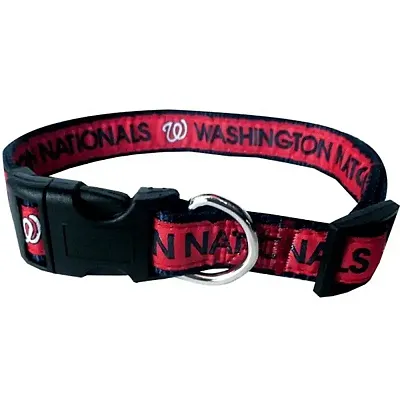 Pets First Washington Nationals Pet Collar by Pets First - Large