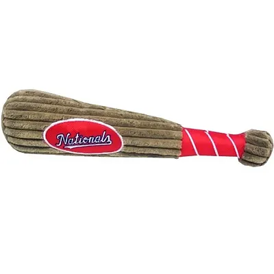 Pets First Washington Nationals Plush Baseball Bat Toy