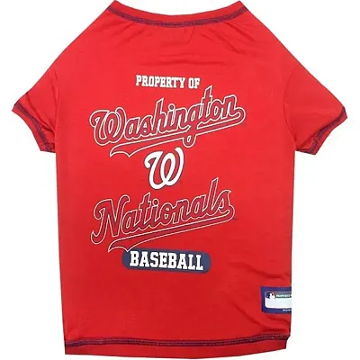 Pets First Washington Nationals Pet T-Shirt - Medium