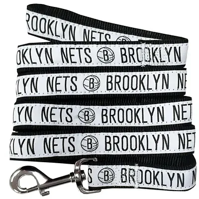 Pets First Brooklyn Nets Pet Leash by Pets First - Large