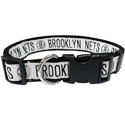 Pets First Brooklyn Nets Pet Collar by Pets First - Large