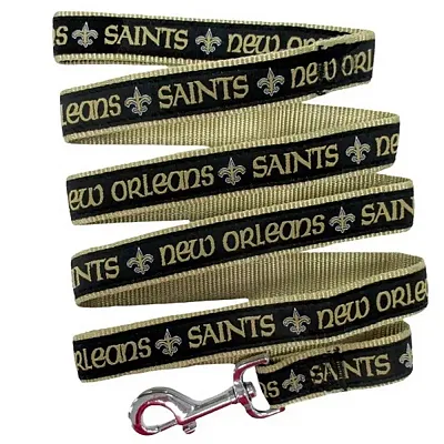 Pets First New Orleans Saints Pet Leash by Pets First - Medium
