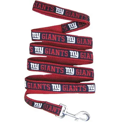 Pets First New York Giants Pet Leash by Pets First - Medium