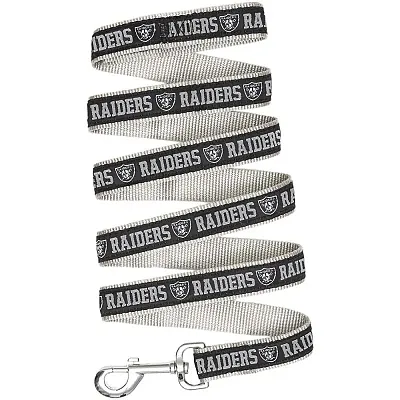 Pets First Oakland Raiders Pet Leash by Pets First - Medium