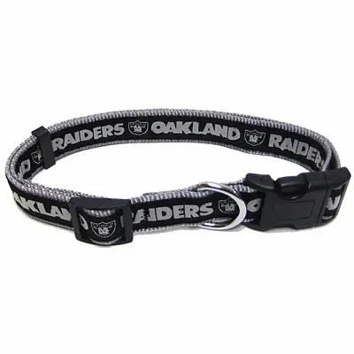 Pets First Oakland Raiders Pet Collar by Pets First - XL