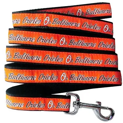 Pets First Baltimore Orioles Pet Leash by Pets First - Small