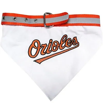 Pets First Baltimore Orioles Pet Collar Bandana - Large