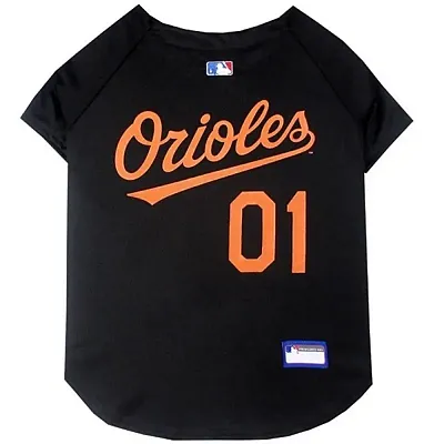 Pets First Baltimore Orioles Pet Jersey - Medium