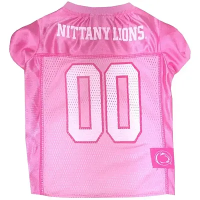 Pets First Penn State Pink Pet Jersey - Large