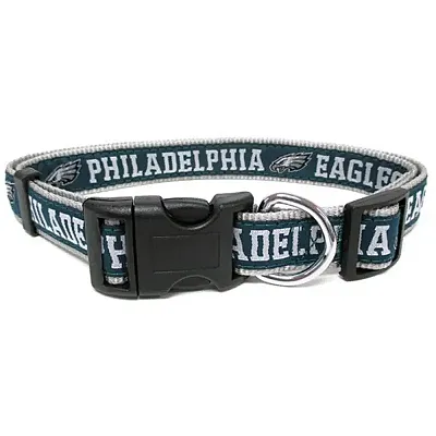 Pets First Philadelphia Eagles Pet Collar by Pets First - Small