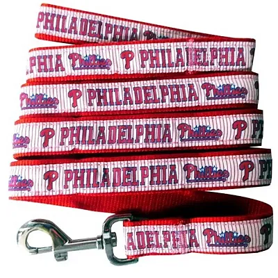 Pets First Philadelphia Phillies Pet Leash by Pets First - Medium