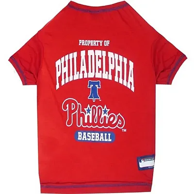 Pets First Philadelphia Phillies Pet T-Shirt - X-Small