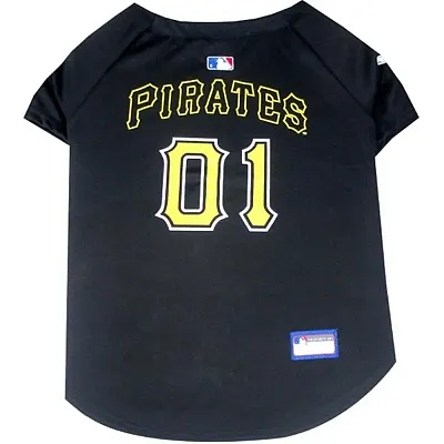 Pets First Pittsburgh Pirates Pet Jersey - Medium