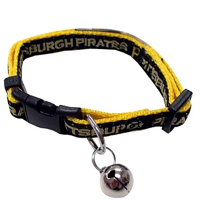 Pets First Pittsburgh Pirates Breakaway Cat Collar