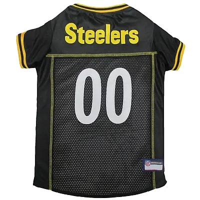 Pets First Pittsburgh Steelers Premium Pet Jersey - Large