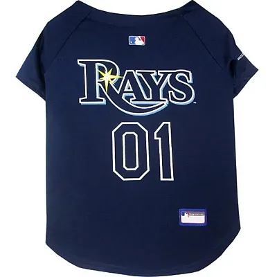 Pets First Tampa Bay Rays Pet Jersey - X-Small