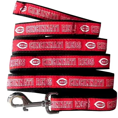 Pets First Cincinnati Reds Pet Leash by Pets First - Large