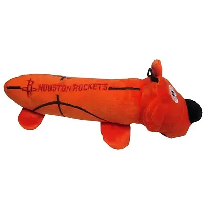 Pets First Houston Rockets Plush Tube Pet Toy