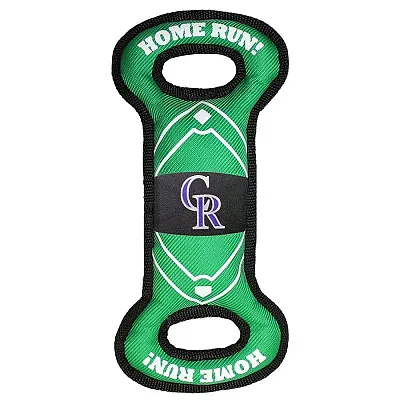 Pets First Colorado Rockies Field Pull Pet Toy