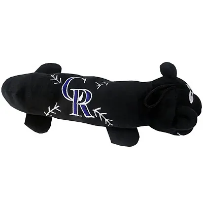Pets First Colorado Rockies Plush Tube Pet Toy