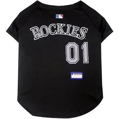 Pets First Colorado Rockies Pet Jersey - X-Small