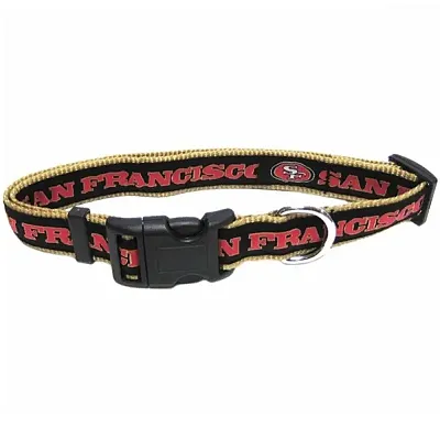 Pets First San Francisco 49ers Pet Collar by Pets First - Large